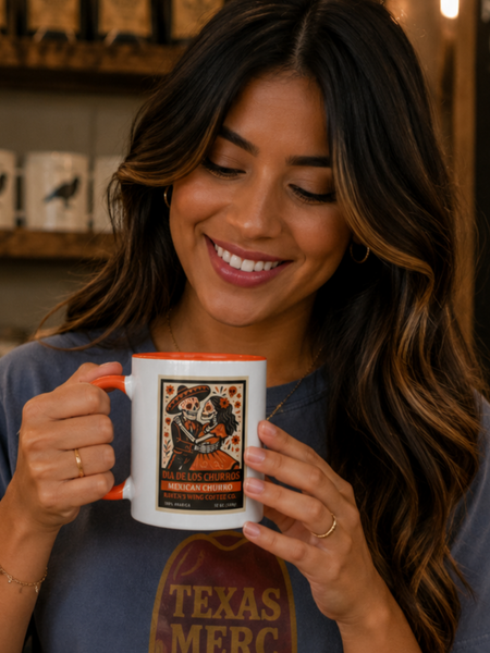 Dia de los Churros Mug with Color