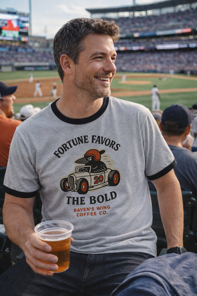 Rally Raven Ringer T-shirt