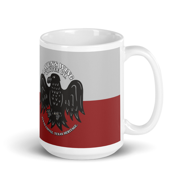 Raven's Wing Coffee Co. Flag Mug